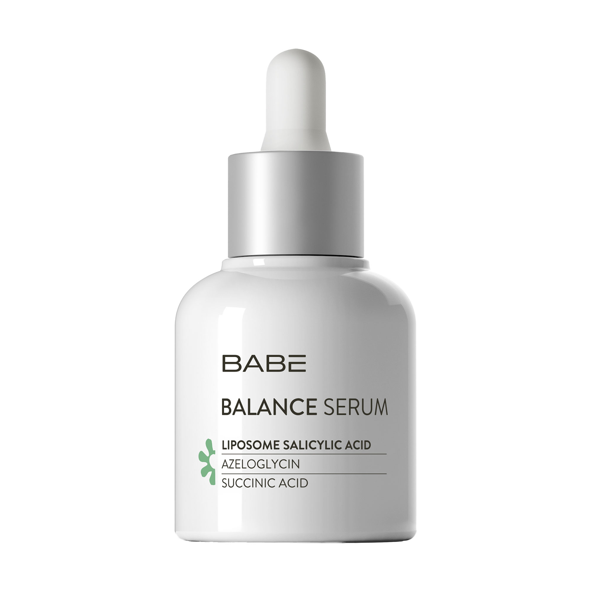 Себобалансувальна сироватка для обличчя BABE Laboratorios Balance Serum проти висипань та розширених пор, з азелоглиціном, 30 мл